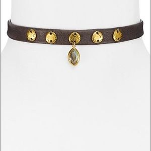 CHAN LUU Choker w/Labradorite Marquis & Dust Bag✨